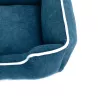 Zestaw 3 legowisk dla psa - pluszowe posłania niebieskie - 8719138072347