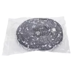 10-częściowy zestaw okrągłych legowisk dla psa, szare - 8719138073078