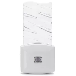 Lampka nocna LED do gniazdka, czujnik zmierzchu, 3000K, 15lm - 8433325356132