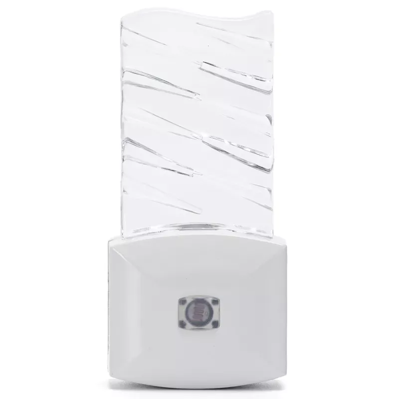 Lampka nocna LED do gniazdka, czujnik zmierzchu, 3000K, 15lm - 8433325356132