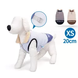 Kurtka zimowa dla psa z rozkładanym kołnierzem, XS, 20cm - 8719138141357