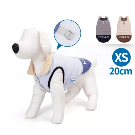 Kurtka zimowa dla psa z rozkładanym kołnierzem, XS, 20cm - 8719138141357
