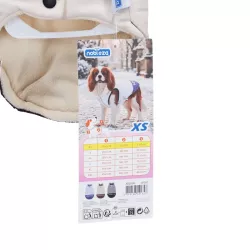 Kurtka zimowa dla psa z rozkładanym kołnierzem, XS, 20cm - 8719138141357