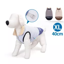 Kurtka zimowa dla psa z rozkładanym kołnierzem, XL, 40cm - 8719138141395