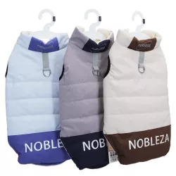Kurtka zimowa dla psa z rozkładanym kołnierzem, XL, 40cm - 8719138141395