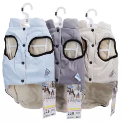 Kurtka zimowa dla psa z rozkładanym kołnierzem, XL, 40cm - 8719138141395