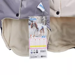 Kurtka zimowa dla psa z rozkładanym kołnierzem, XL, 40cm - 8719138141395