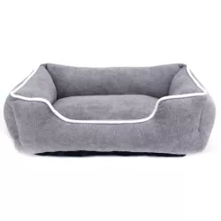 Zestaw 3 kwadratowych, pluszowych legowisk dla psa - 8719138072354