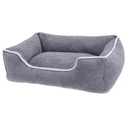Zestaw 3 kwadratowych, pluszowych legowisk dla psa - 8719138072354
