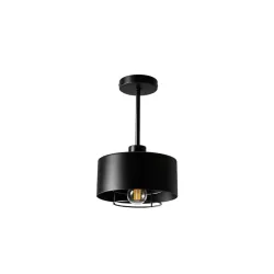 Kinkiet E27 LED Nilo 20cm czarna-5904703032571