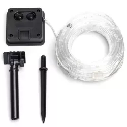 Solarna taśma świetlna rurka Φ5mm, Ciepła biel, 2m+10m-8433325307332