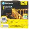 Solarna taśma świetlna rurka Φ5mm, Ciepła biel, 2m+10m-8433325307332