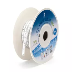 Taśma LED niebieska 230V 10mm 60led/m szpula 50mb zewnętrzna IP65 - 8433325212957