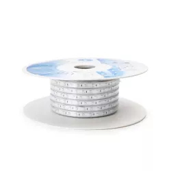Taśma LED niebieska 230V 10mm 60led/m szpula 50mb zewnętrzna IP65 - 8433325212957