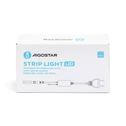 Sterownik do taśm LED RGB wysokiego napięcia 230V z pilotem 600W - 8433325317799