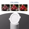 Plafon LED podtynkowy okrągły 15W, ciepła biel 3000K, D17,5cm - 8433325210090