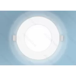 Plafon LED podtynkowy okrągły 15W, ciepła biel 3000K, D17,5cm - 8433325210090