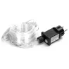 Wąż świetlny LED niskonapięciowy Φ5mm, 5m, 50 LED, ciepła biel, IP44 - 8433325307219