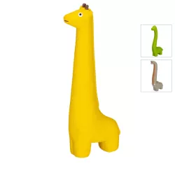 Zabawka lateksowa dla psa Żyrafa, Dino lub Słonik z dźwiękiem 21,8cm - 8719138148219