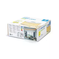 Taśma LED 230V biała ciepła wysokonapięciowa 10mm 180led/8w/m 50m IP65 - 8433325212971