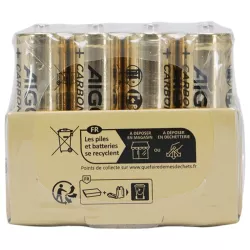 Baterie węglowo-cynkowe AA R6P 1,5V Aigostar, 24 szt. - 8433325429324