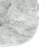 Okrągłe legowisko dla psa z aksamitu PV w kolorowe bloki, śr. 70 cm - 8719138220106