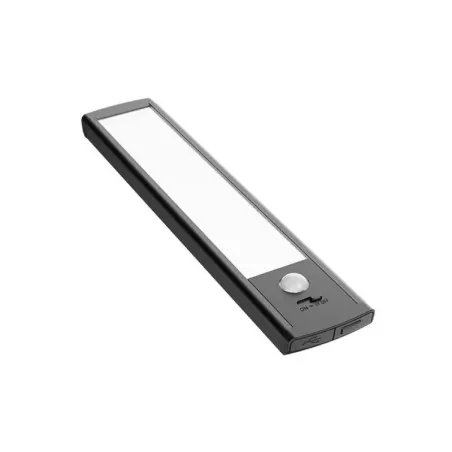 Lampa podszafkowa USB PIR Kumo 20cm 1w czarna-5904703033011