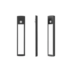 Lampa podszafkowa USB PIR Kumo 20cm 1w czarna-5904703033011