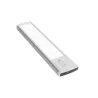 Lampa podszafkowa USB PIR Kumo 20cm 1w srebrna-5904703032953