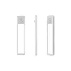 Lampa podszafkowa USB PIR Kumo 20cm 1w srebrna-5904703032953