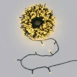 Solarny Łańcuch Świetlny LED 300 Lampek 30m Ciepła Biel 8 Trybów - 8433325221300