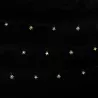 Solarny Łańcuch Świetlny LED Płatki Śniegu i Gwiazdki 10m - 8433325300999
