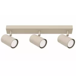 Kinkiet GU10 LED Richi ruchomy x3 beżowy-5904703035817
