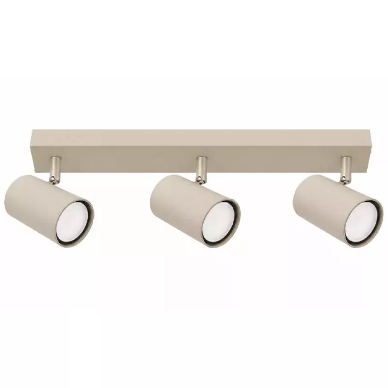 Kinkiet GU10 LED Richi ruchomy x3 beżowy-5904703035817