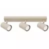 Kinkiet GU10 LED Richi ruchomy x3 beżowy-5904703035817