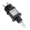 Lampki Łańcuchowe LED Sople 200 Diod Ciepłe Migające IP44 - 8433325352615