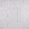 Kurtyna świetlna LED na baterie 3xAA, 156 LED, ciepła biel - 8433325353094