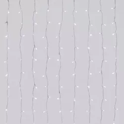 Kurtyna świetlna LED na baterie 3xAA, 156 LED - 8433325353148