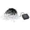 Solarna girlanda LED, krople deszczu, zimna biel - 8433325301033