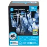 Solarna girlanda LED, krople deszczu, zimna biel - 8433325301033