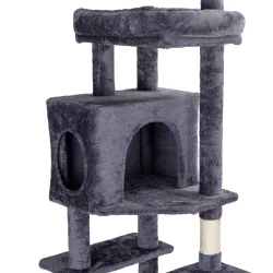 Drapak-drzewko dla kota z domkiem i platformami, wys. 190cm - 8719138148882