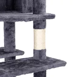 Drapak-drzewko dla kota z domkiem i platformami, wys. 190cm - 8719138148882