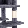 Drapak-drzewko dla kota z domkiem i platformami, wys. 190cm - 8719138148882
