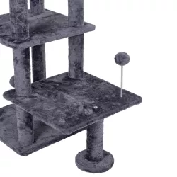 Drapak-drzewko dla kota z domkiem i platformami, wys. 190cm - 8719138148882