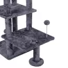 Drapak-drzewko dla kota z domkiem i platformami, wys. 190cm - 8719138148882
