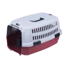Transporter dla psa S, 47x31x26cm, czerwono-szary - 8719138025732