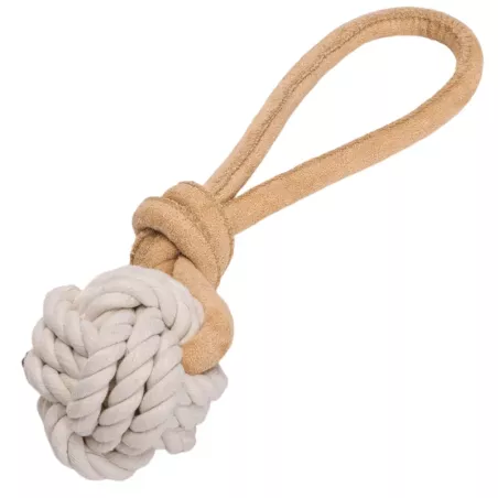 Uniwersalna zabawka z liny dla psa do aportowania 25x6.5cm - 8719138147762