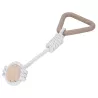 Duża wytrzymała zabawka z liny dla psa do przeciągania 37x13x6.5cm - 8719138147809