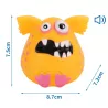 Piszcząca zabawka winylowa dla psa, Potworek, 8,7cm - 8719138148158
