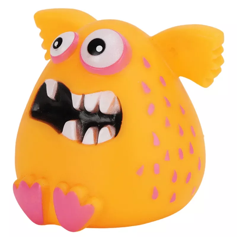 Piszcząca zabawka winylowa dla psa, Potworek, 8,7cm - 8719138148158